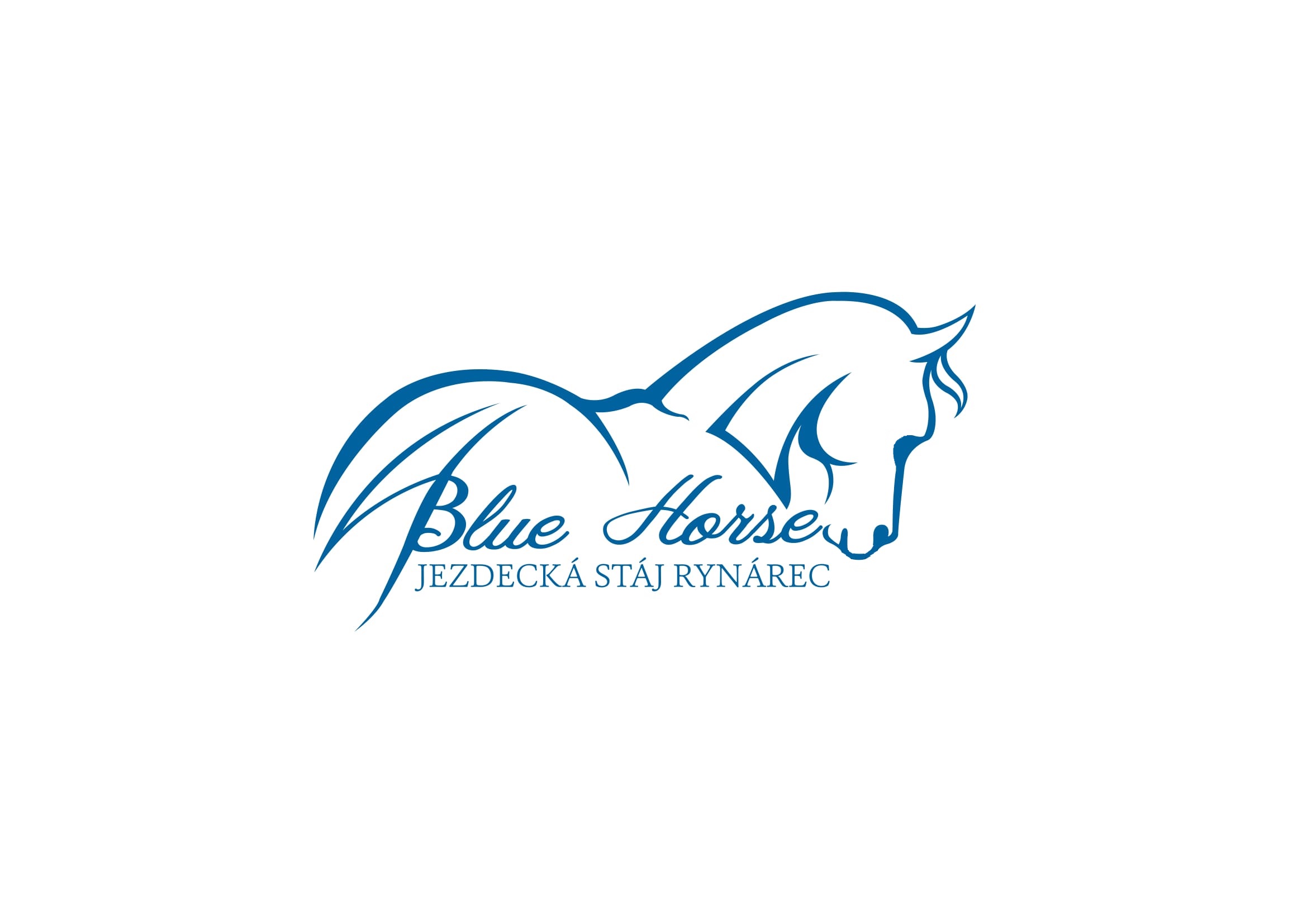 Logo BLUEHORSE Jezdeck� st�j Ryn�rec